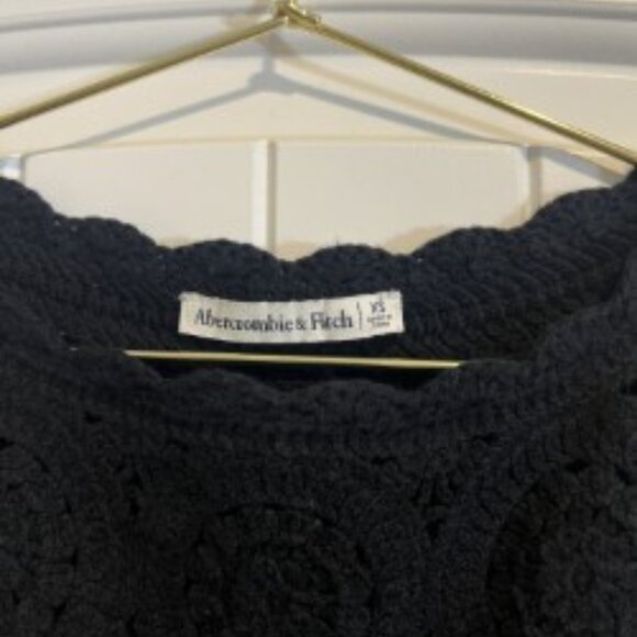 Abercrombie & Fitch Size XS Knitted Black Bodysuit - Picture 4 of 4